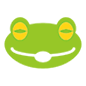 Emoji 🐸 Rana su Microsoft Windows 10.