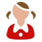 👧🏼 Emoji Menina: Pele Morena Clara na Microsoft Windows 10.