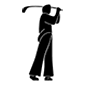 Émoji 🏌️ Joueur De Golf sur Microsoft Windows 10.