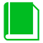 Émoji 📗 Livre Vert sur Microsoft Windows 10.