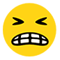 😬 Emoji Grimassen schneidendes Gesicht Microsoft Windows 10.