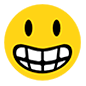 😀 Emoji grinsendes Gesicht Microsoft Windows 10.