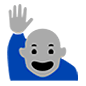 🙋 Emoji Persona Con La Mano Levantada en Microsoft Windows 10.
