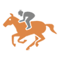 🏇 Emoji Corrida De Cavalos na Microsoft Windows 10.