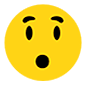 😯 Emoji verdutztes Gesicht Microsoft Windows 10.