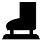 Emoji ⛸️ Pattinaggio Su Ghiaccio su Microsoft Windows 10.