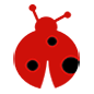 Emoji 🐞 Coccinella su Microsoft Windows 10.