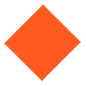 🔶 Emoji Rombo Naranja Grande en Microsoft Windows 10.
