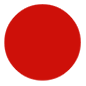 Emoji 🔴 Cerchio Rosso su Microsoft Windows 10.
