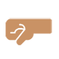 Emoji 🤛🏽 Pugno A Sinistra: Carnagione Olivastra su Microsoft Windows 10.