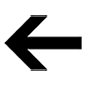 Emoji ⬅️ Freccia Rivolta A Sinistra su Microsoft Windows 10.