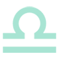 Emoji ♎ Segno Zodiacale Della Bilancia su Microsoft Windows 10.