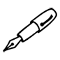 Emoji 🖋️ Penna Stilografica su Microsoft Windows 10.