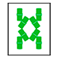 🀗 Emoji Mahjong - oito bambus  na Microsoft Windows 10.