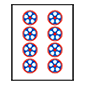 🀠 Emoji Mahjong - ocho puntos en Microsoft Windows 10.