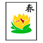 🀦 Emoji Mahjong - Frühling Microsoft Windows 10.