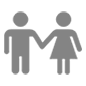 Emoji 👫 Uomo E Donna Che Si Tengono Per Mano su Microsoft Windows 10.