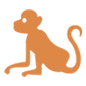 🐒 Emoji Macaco na Microsoft Windows 10.