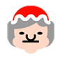 Emoji 🤶🏻 Mamma Natale: Carnagione Chiara su Microsoft Windows 10.