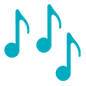 Émoji 🎶 Notes De Musique sur Microsoft Windows 10.