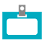 Émoji 📛 Badge Nominatif sur Microsoft Windows 10.