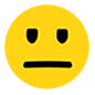 Emoji 😐 Faccina Neutra su Microsoft Windows 10.