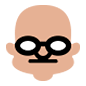 Emoji 👴🏼 Uomo Anziano: Carnagione Abbastanza Chiara su Microsoft Windows 10.