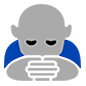 Emoji 🙇 Persona Che Fa Un Inchino Profondo su Microsoft Windows 10.