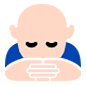 🙇🏻 Emoji Persona Haciendo Una Reverencia: Tono De Piel Claro en Microsoft Windows 10.