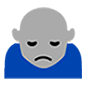 Emoji 🙍 Persona Corrucciata su Microsoft Windows 10.