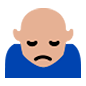 🙍🏼 Emoji Persona Frunciendo El Ceño: Tono De Piel Claro Medio en Microsoft Windows 10.