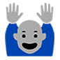 🙌 Emoji Manos Levantadas Celebrando en Microsoft Windows 10.