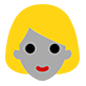 Émoji 👱 Personne Blonde sur Microsoft Windows 10.