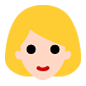 👱🏻 Emoji Persona Adulta Rubia: Tono De Piel Claro en Microsoft Windows 10.