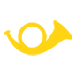 Emoji 📯 Corno Postale su Microsoft Windows 10.