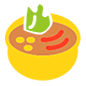 🍲 Emoji Topf mit Essen Microsoft Windows 10.