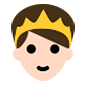 👸🏻 Emoji Princesa: Pele Clara na Microsoft Windows 10.