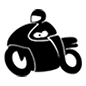 Emoji 🏍️ Motocicletta su Microsoft Windows 10.