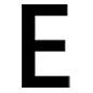🇪 Emoji Indicador regional Símbolo Letra E en Microsoft Windows 10.