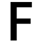 Émoji 🇫 Symbole indicateur régional lettre F sur Microsoft Windows 10.