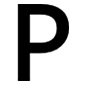 🇵 Emoji Indicador regional símbolo letra P en Microsoft Windows 10.