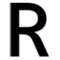 Emoji 🇷 Lettera simbolo indicatore regionale R su Microsoft Windows 10.