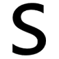 Emoji 🇸 Lettera simbolo indicatore regionale S su Microsoft Windows 10.