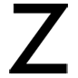 Letra do símbolo indicador regional Z Microsoft Windows 10.