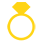 Emoji 💍 Anello su Microsoft Windows 10.