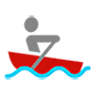 Emoji 🚣 Persona In Barca A Remi su Microsoft Windows 10.