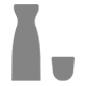🍶 Emoji Sake-Flasche und -tasse Microsoft Windows 10.