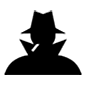 Emoji 🕵️ Detective su Microsoft Windows 10.