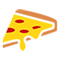 Emoji 🍕 Pizza su Microsoft Windows 10.