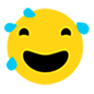😅 Emoji Cara Sonriendo Con Sudor Frío en Microsoft Windows 10.